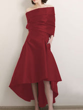 Load image into Gallery viewer, A-Line Asymmetric Elegant Maxi Dress and Plus Size available