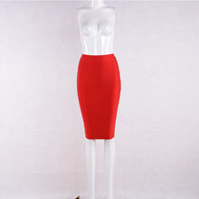 Load image into Gallery viewer, Bandage Knee-Length Pencil Skirt