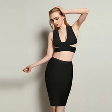 Load image into Gallery viewer, Bandage Knee-Length Pencil Skirt
