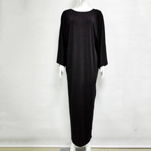 Load image into Gallery viewer, Long dress with Dolman Sleeves                6XL Plus Size Womens Dresses