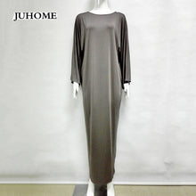 Load image into Gallery viewer, Long dress with Dolman Sleeves                6XL Plus Size Womens Dresses