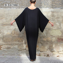 Load image into Gallery viewer, Long dress with Dolman Sleeves                6XL Plus Size Womens Dresses