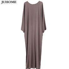 Load image into Gallery viewer, Long dress with Dolman Sleeves                6XL Plus Size Womens Dresses