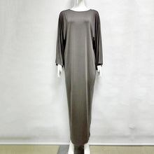 Load image into Gallery viewer, Long dress with Dolman Sleeves                6XL Plus Size Womens Dresses