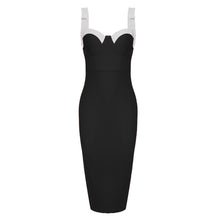 Load image into Gallery viewer, Sexy Red or  Black sweetheart Neckline Dress