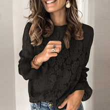 Load image into Gallery viewer, Have Faith Lace Blouse