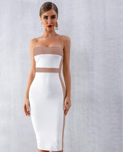 Load image into Gallery viewer, bodycon spaghetti strap sleeveless dress
