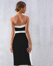 Load image into Gallery viewer, bodycon spaghetti strap sleeveless dress