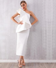 Load image into Gallery viewer, Cascading Flounce Dress
