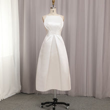 Load image into Gallery viewer, Short A Line Evening Dress Sexy Spaghetti Strap Evening Gown Backless Party dress