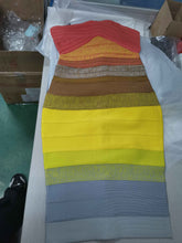 Load image into Gallery viewer, The Aqua or Yellow Ombre Sheath Dress