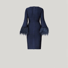 Load image into Gallery viewer, Feather Flare Sleeve Bandage Dress..
