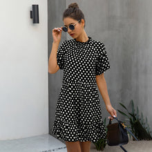 Load image into Gallery viewer, The Sarah Polka-dot A Line Dress
