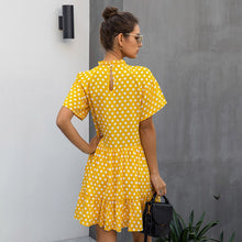 Load image into Gallery viewer, The Sarah Polka-dot A Line Dress