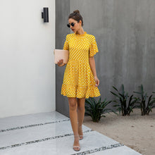 Load image into Gallery viewer, The Sarah Polka-dot A Line Dress
