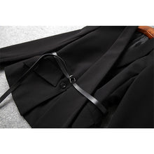 Load image into Gallery viewer, Two Piece  Blazer Suit  with Long Sleeve Jacket+Midi Tulle Skirt Set