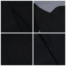 Load image into Gallery viewer, Strapless One Shoulder Slit Skirt Mermaid Gown