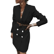 Load image into Gallery viewer, The Perfect Corporate Coat Dress             white or black