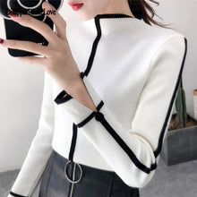 Load image into Gallery viewer, Cashmere Mock Neck  Pullover Sweater