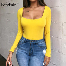Load image into Gallery viewer, Long Sleeve Body Suit with Scoop Neck.