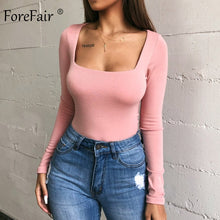 Load image into Gallery viewer, Long Sleeve Body Suit with Scoop Neck.