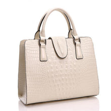 Load image into Gallery viewer, Crocodile Pattern Genuine Leather Shoulder Bag  High Quality