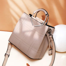 Load image into Gallery viewer, Ladies Genuine Leather Handbags 100% Cow Leather Shoulder Bag
