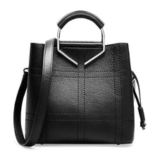 Load image into Gallery viewer, Ladies Genuine Leather Handbags 100% Cow Leather Shoulder Bag
