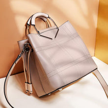 Load image into Gallery viewer, Ladies Genuine Leather Handbags 100% Cow Leather Shoulder Bag