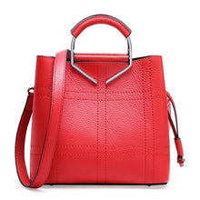 Load image into Gallery viewer, Ladies Genuine Leather Handbags 100% Cow Leather Shoulder Bag