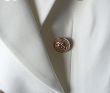 Load image into Gallery viewer, Double Breasted Montford Blazer            Black or White