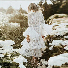 Load image into Gallery viewer, Runway Cascading Ruffle Dress