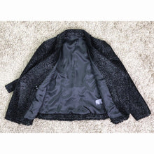 Load image into Gallery viewer, Belted Designer Blazer with Gold  Glitter