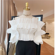 Load image into Gallery viewer, Designer  Pleated Blouse