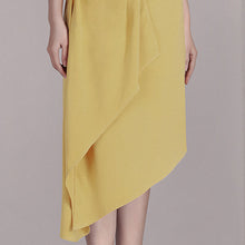 Load image into Gallery viewer, Spaghetti Strap V Neck Asymmetrical Hem Dress
