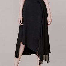 Load image into Gallery viewer, Spaghetti Strap  Sweetheart Neckline Draped Skirt