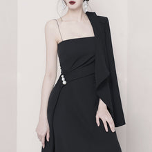 Load image into Gallery viewer, A- Line Dress  Spaghetti Strap A Line Dress