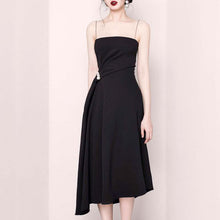 Load image into Gallery viewer, A- Line Dress  Spaghetti Strap A Line Dress