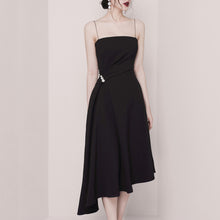 Load image into Gallery viewer, A- Line Dress  Spaghetti Strap A Line Dress