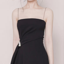 Load image into Gallery viewer, A- Line Dress  Spaghetti Strap A Line Dress