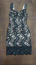 Load image into Gallery viewer, Elegant Strapless Embroidered Floral Knee Length Dress..