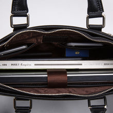 Load image into Gallery viewer, Genuine Leather Business Laptop Briefcase Shoulder Bag Quality Leather