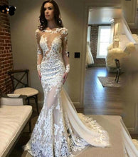 Load image into Gallery viewer, River Oaks Night Wedding Gown
