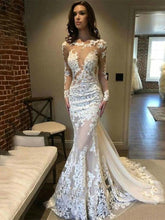 Load image into Gallery viewer, River Oaks Night Wedding Gown