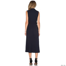 Load image into Gallery viewer, Long Dress Milan Runway  High Quality Shirt Dress