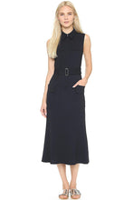 Load image into Gallery viewer, Long Dress Milan Runway  High Quality Shirt Dress