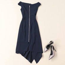 Load image into Gallery viewer, Designer High Quality Elegant  Sexy Irregular Dress