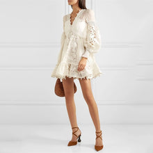 Load image into Gallery viewer, Couture Quality A Line  Lace Dress