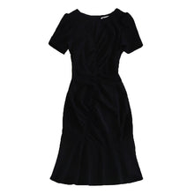 Load image into Gallery viewer, Milan High Quality Jewel Neck Flounce Hem Dress