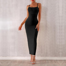 Load image into Gallery viewer, Timeless Spaghetti Strap Column Dress